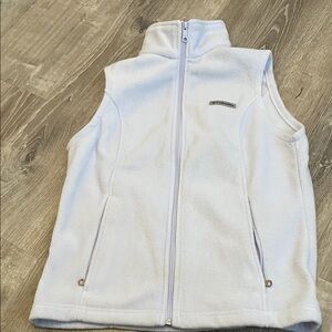 Columbia light purple Fleece Vest